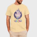Funny Unicorn, Tricou Barbati (Unisex)