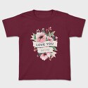 Watercolor Flowers Mother 2, Tricou Copii