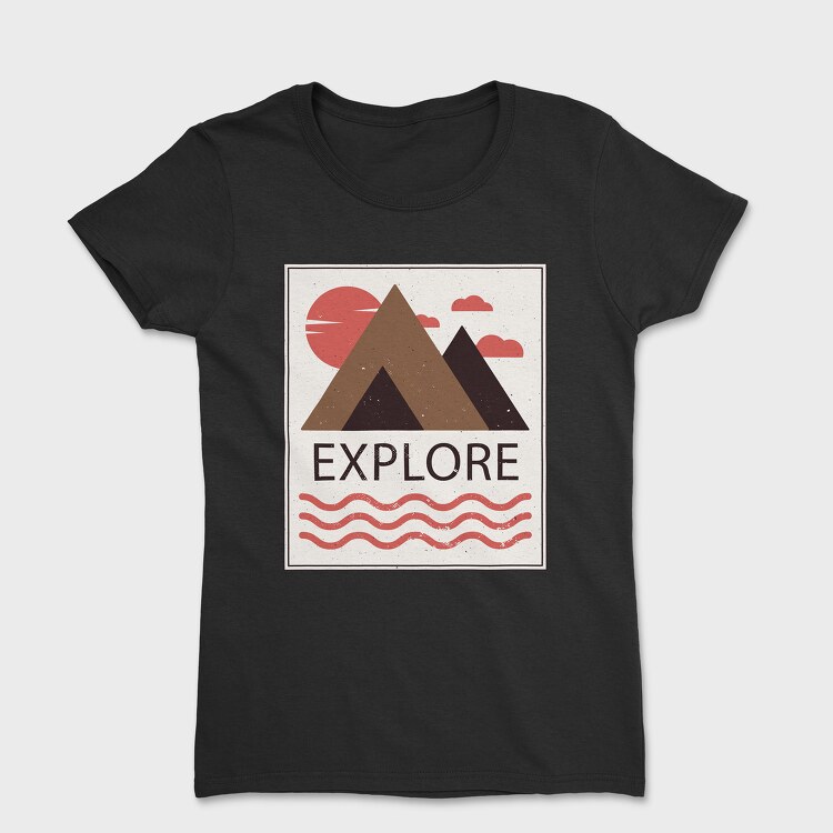 Explore, Tricou Femei