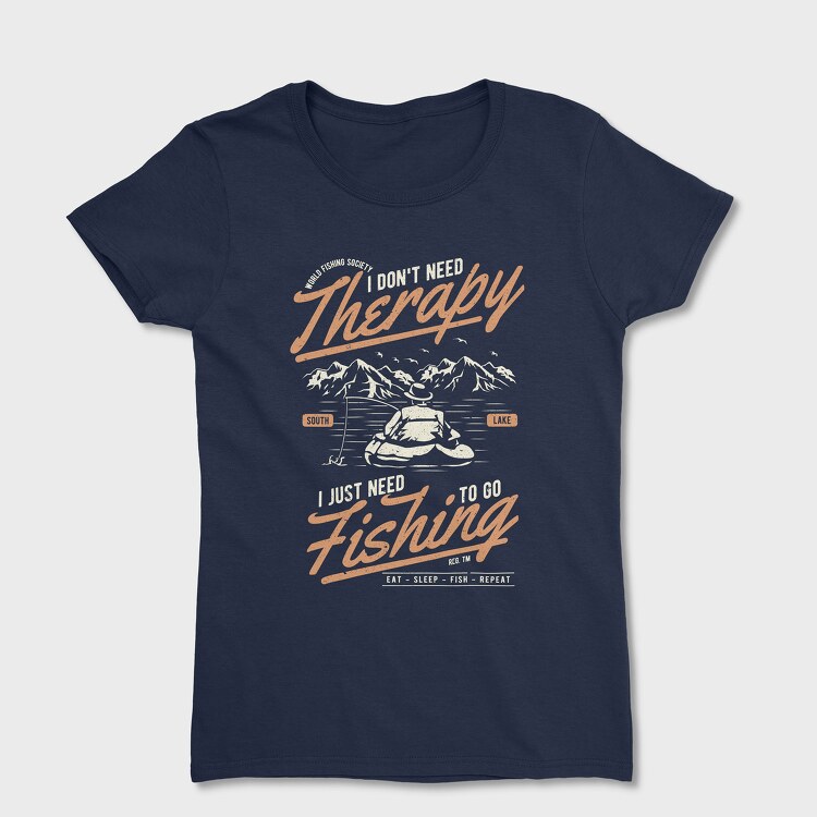 Fishing Therapy, Tricou Femei