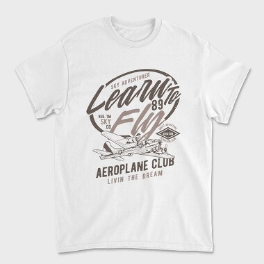 Learn To Fly, Tricou Barbati (Unisex)