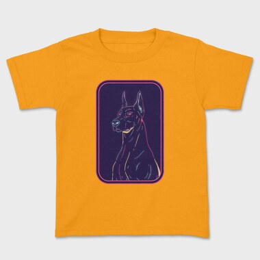 Doberman Dog, Tricou Copii