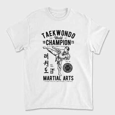 Taekwondo World , Tricou Barbati (Unisex)