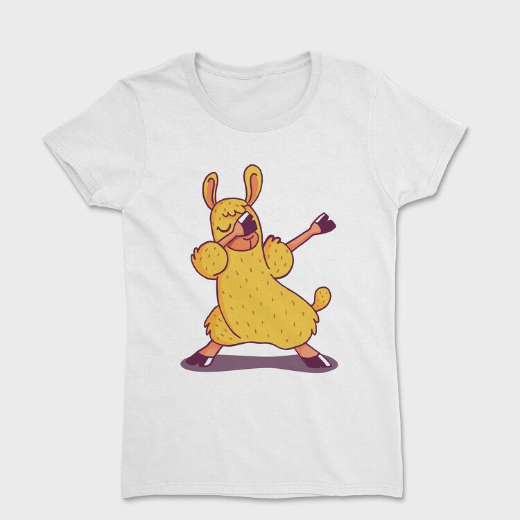 Dab Animal Comics Lama, Tricou Femei