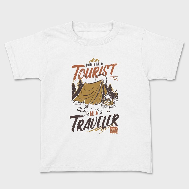Tourist Traveler, Tricou Copii