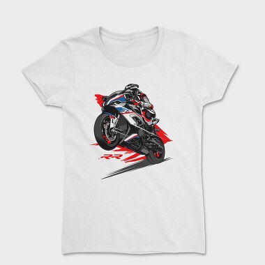 BMW S1000RR Wheelie, Tricou Femei