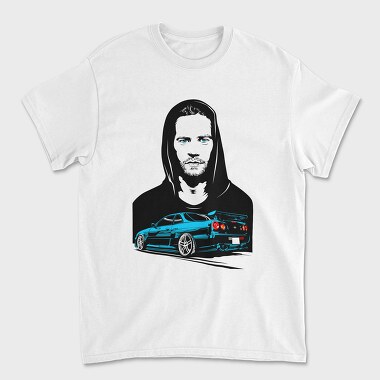 PAUL WALKER, Tricou Barbati (Unisex)