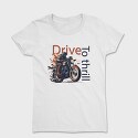 MotorcycleArt RetroStyle, Tricou Femei