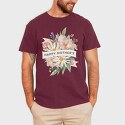 Watercolor Flowers Mother 1, Tricou Barbati (Unisex)