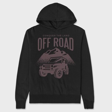 Off Road 1, Hanorac Oversize Barbati (Unisex)