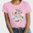 Watercolor Flowers Mother 2, Tricou Femei
