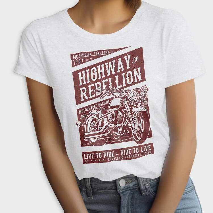 Highway Rebellion, Tricou Femei