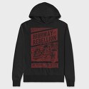 Highway Rebellion, Hanorac Oversize Barbati (Unisex)