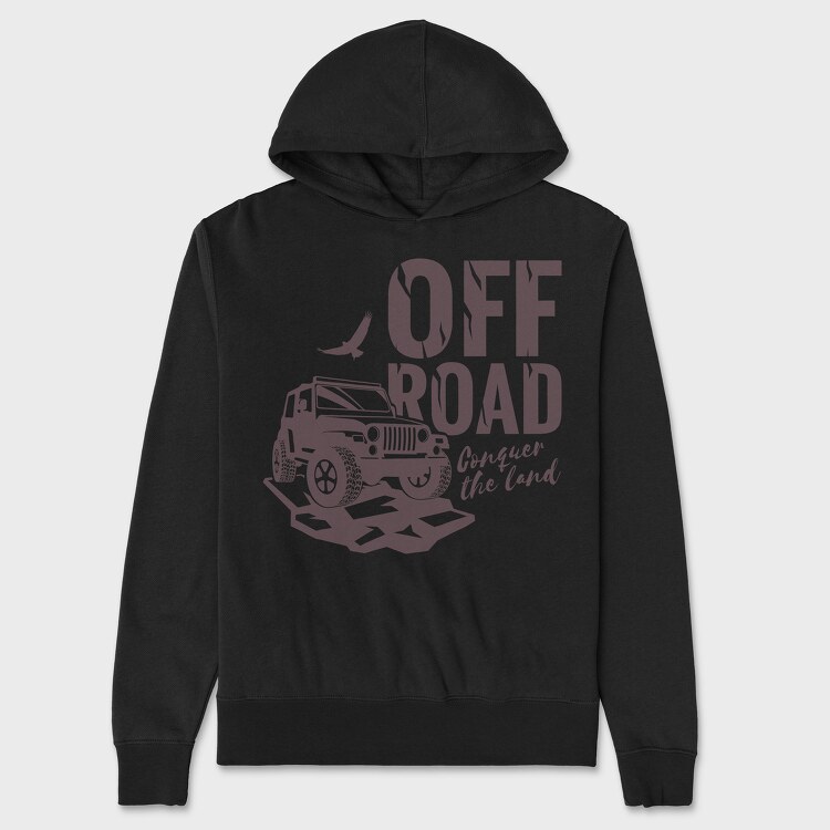 Off Road 3, Hanorac Oversize Barbati (Unisex)