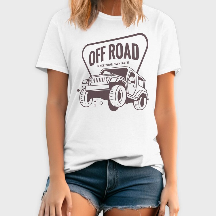 Off Road, Tricou Barbati (Unisex)
