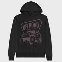 Off Road, Hanorac Oversize Barbati (Unisex)