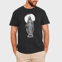 Ilustracion Estatua Con Usin, Tricou Barbati (Unisex)