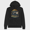Outer Space, Hanorac Oversize Barbati (Unisex)