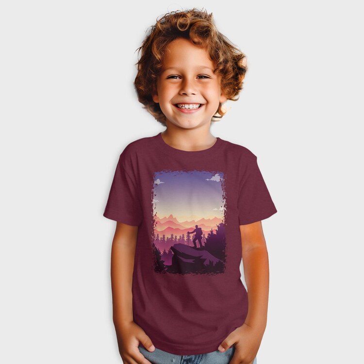 Poster Hiking, Tricou Copii