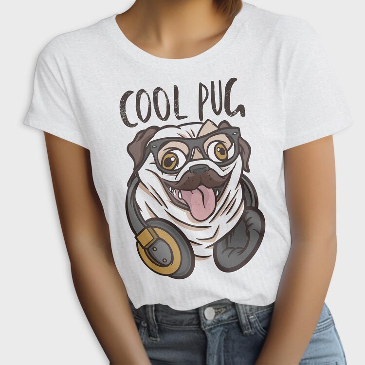 Pug Cool, Tricou Femei
