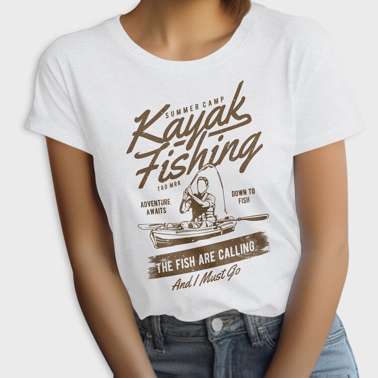 Kayak Fishing, Tricou Femei