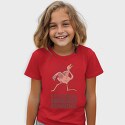 Flamingo Running, Tricou Copii