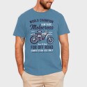 Vintage Motocross, Tricou Barbati (Unisex)