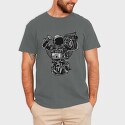 Astronaut Boombox, Tricou Barbati (Unisex)