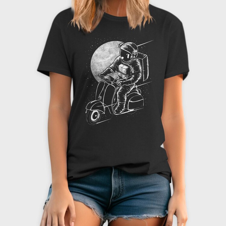Astroscooter, Tricou Barbati (Unisex)
