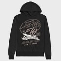 Learn To Fly, Hanorac Oversize Barbati (Unisex)