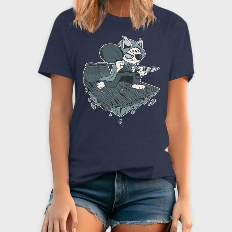 Thief Cat, Tricou Barbati (Unisex)