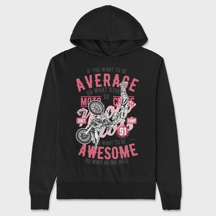 Awesome Motocross, Hanorac Oversize Barbati (Unisex)