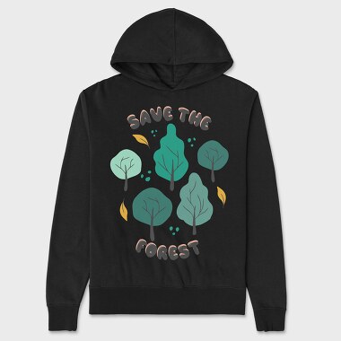 Save the Forest, Hanorac Oversize Barbati (Unisex)