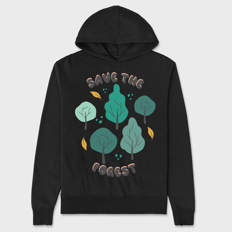 Save the Forest, Hanorac Oversize Barbati (Unisex)