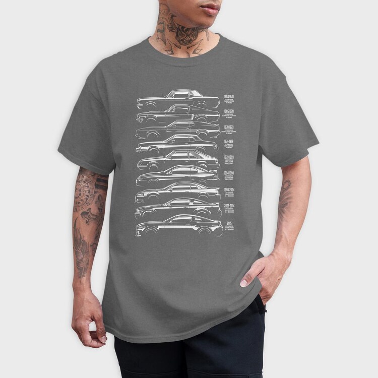 Evolution 2, Tricou Barbati (Unisex)