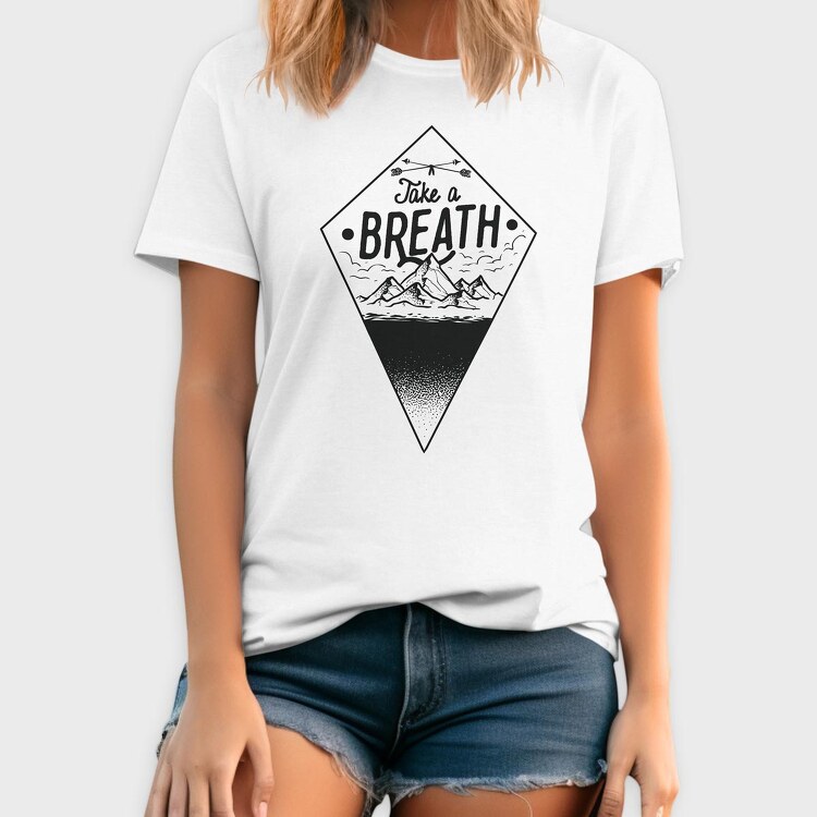 Take A Breath, Tricou Barbati (Unisex)