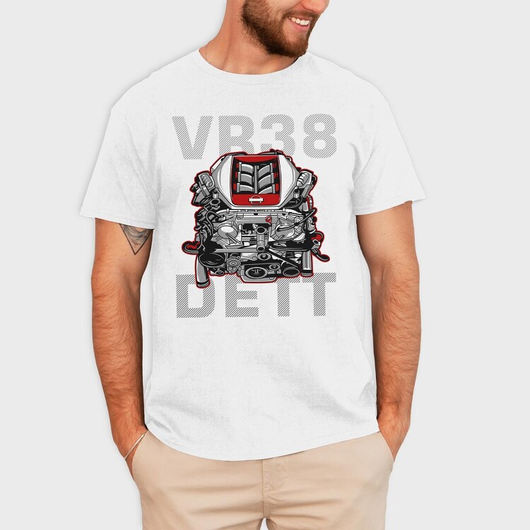 VR38 DETT, Tricou Barbati (Unisex)