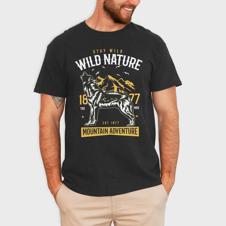 Wild Nature, Tricou Barbati (Unisex)