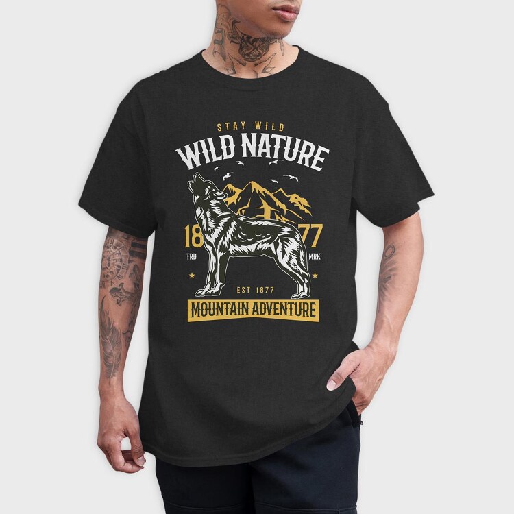 Wild Nature, Tricou Barbati (Unisex)