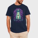 Alien Abduction, Tricou Barbati (Unisex)
