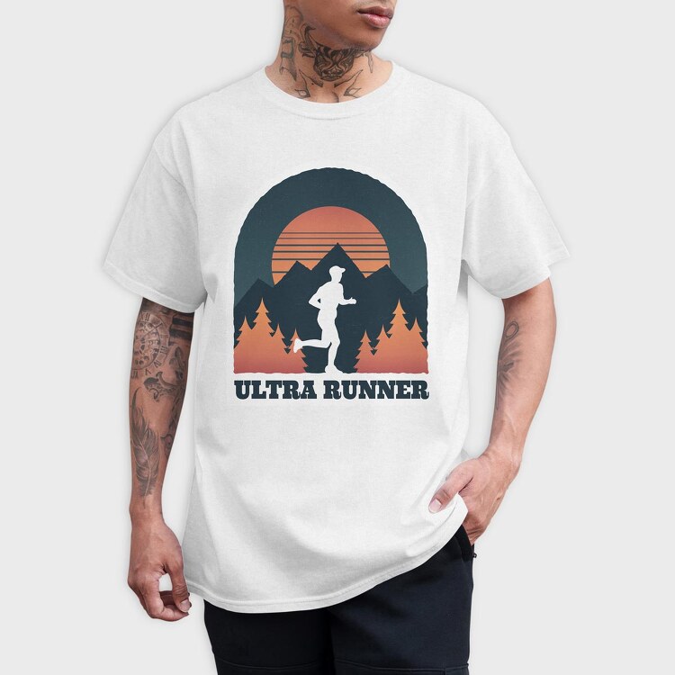 Ultra Runner, Tricou Barbati (Unisex)
