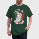 Only Santa Can Judge Me, Tricou Barbati (Unisex)