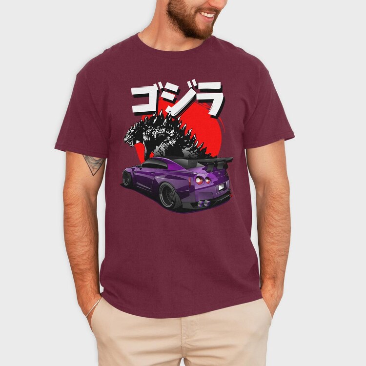 Purple R35, Tricou Barbati (Unisex)