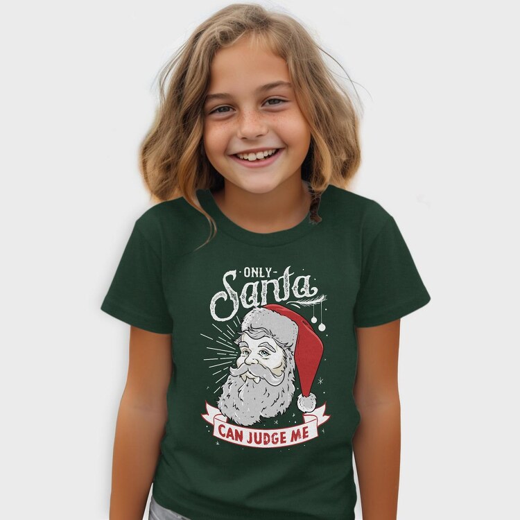 Only Santa Can Judge Me, Tricou Copii