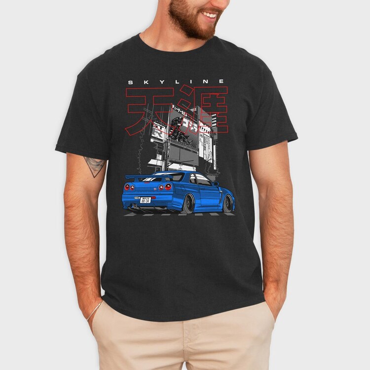 R34 Stance, Tricou Barbati (Unisex)