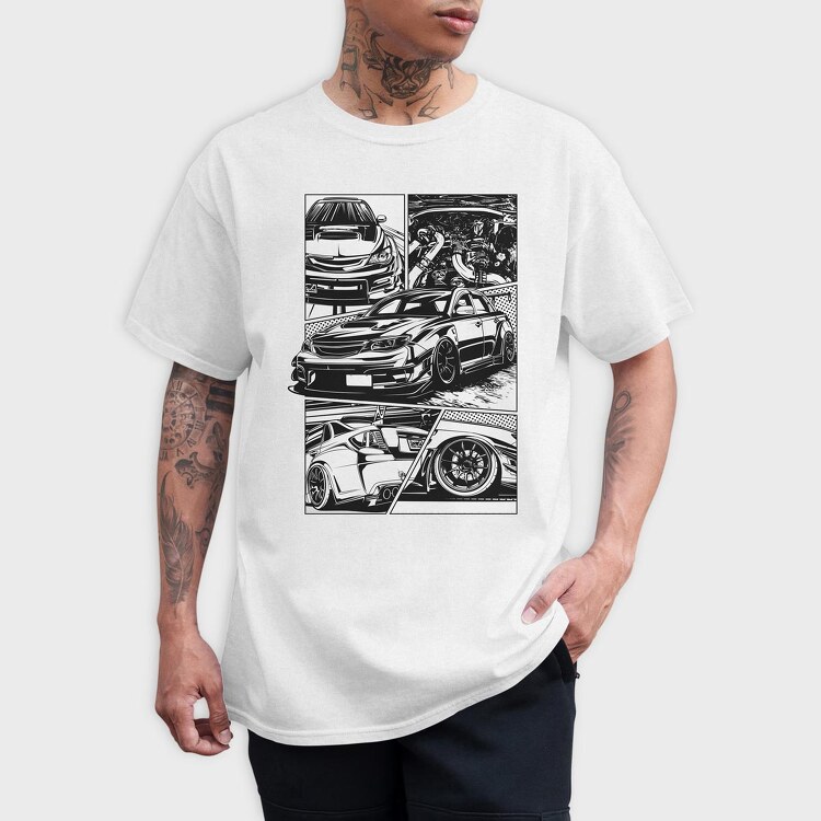 WRX STI, Tricou Barbati (Unisex)