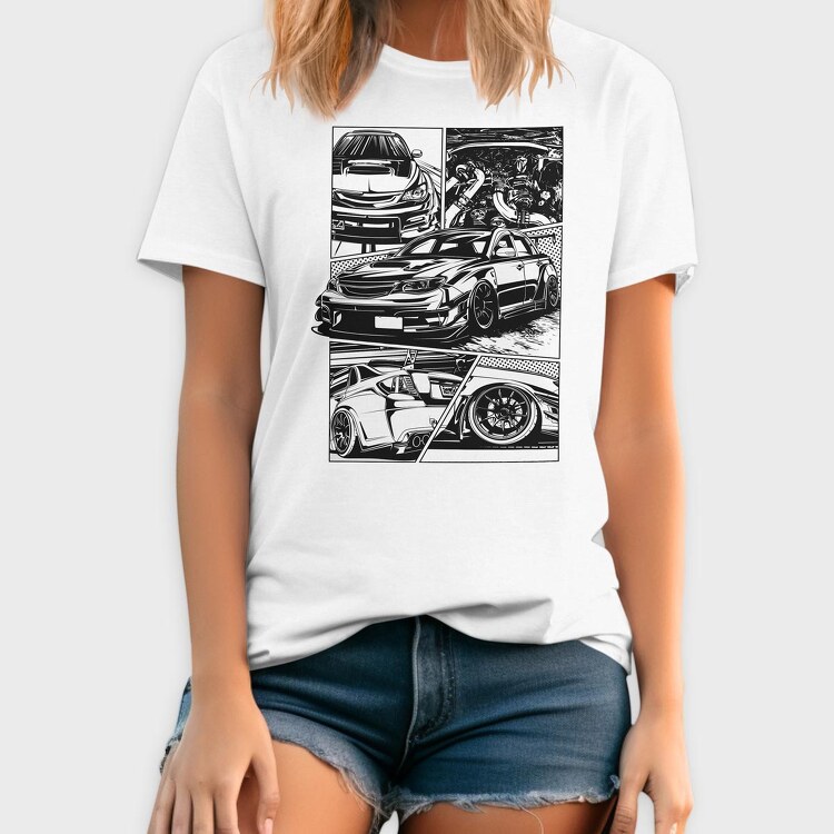 WRX STI, Tricou Barbati (Unisex)
