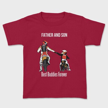Father And Son Enduro, Tricou Copii