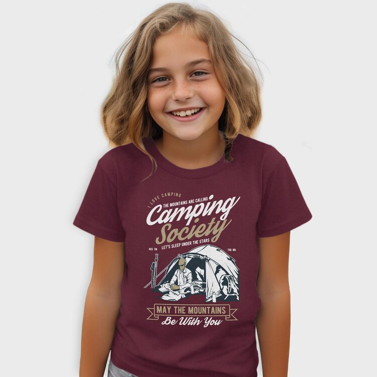 Camping Society, Tricou Copii