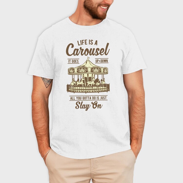 Carousel, Tricou Barbati (Unisex)
